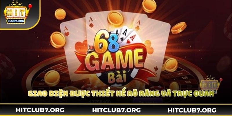 Giao diện trò chơi được thiết kế rõ ràng và trực quan