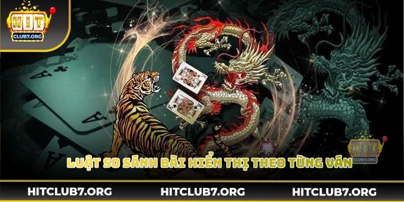 Luật so sánh bài được hiển thị trực quan theo từng ván